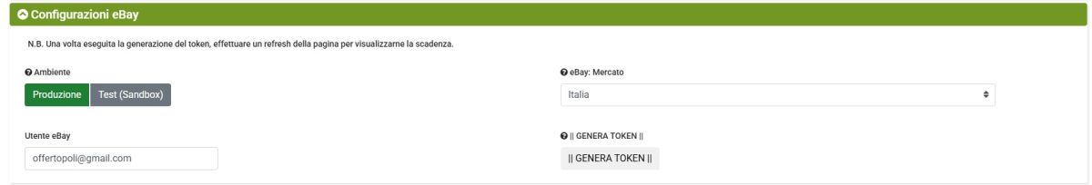 ebay configurazioni nodo