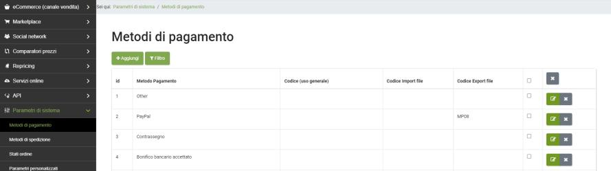 mappatura metodi pagamento small