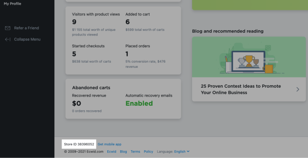 Where is my Store ID 3